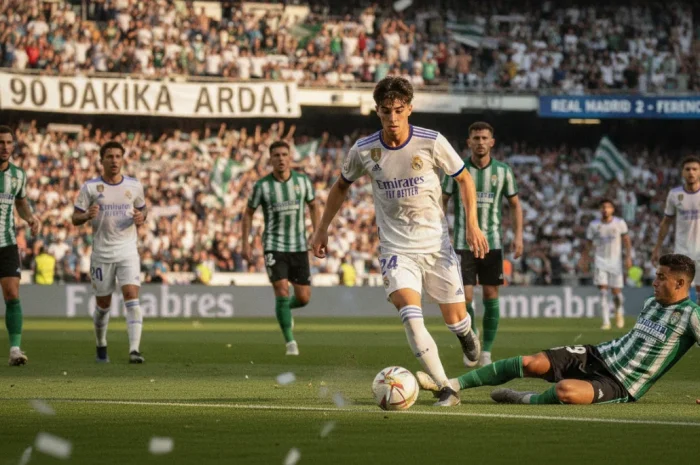 Arda Güler Real Madrid Formasıyla 90 Dakika Sahada Devleşti